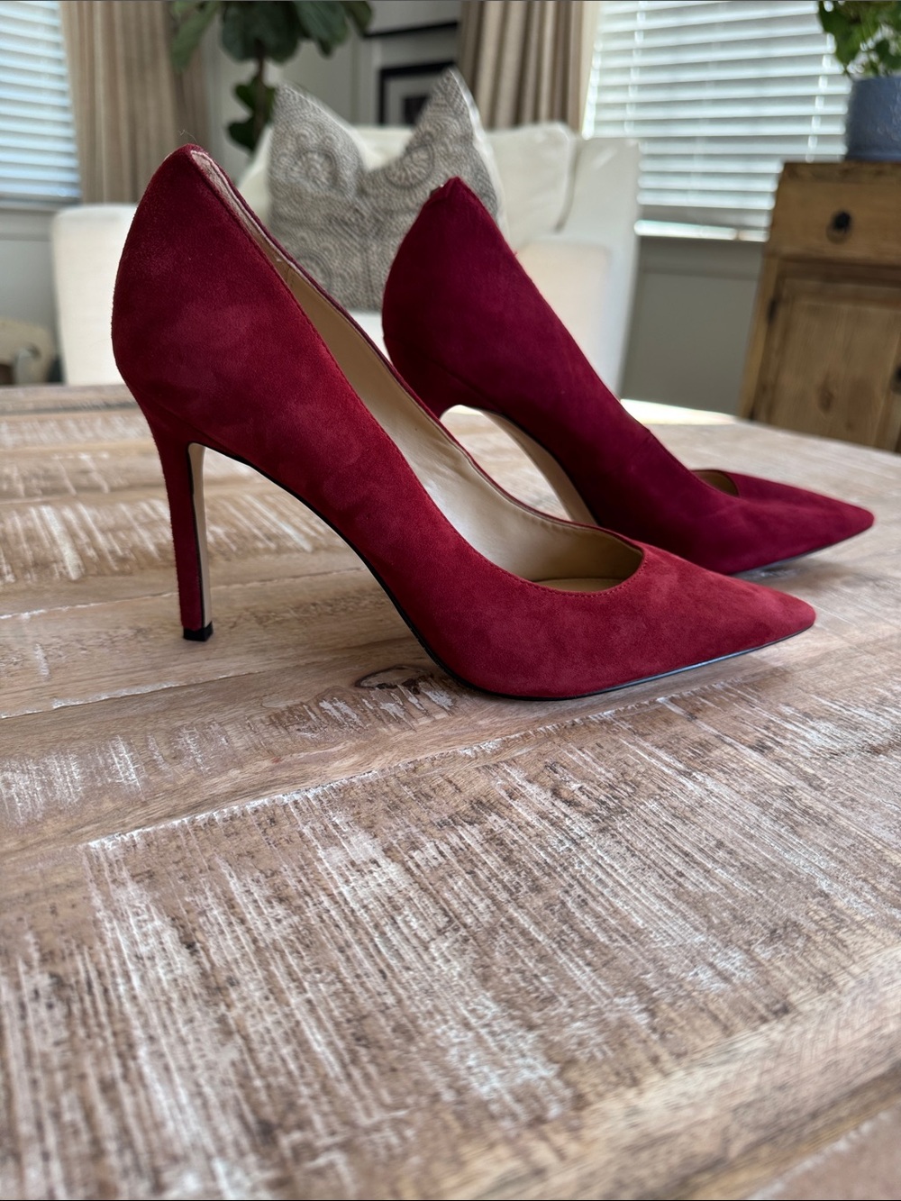 Sam Edelman Hazel Suede Leather Pumps 8.5
